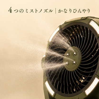 SHINGAKU™ KAZEMIST PRO｜電気代を気にせず、涼しい夏を